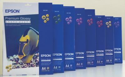 Actual product image Epson Premium Semigloss (251 g/m², A4, 20 pcs.)