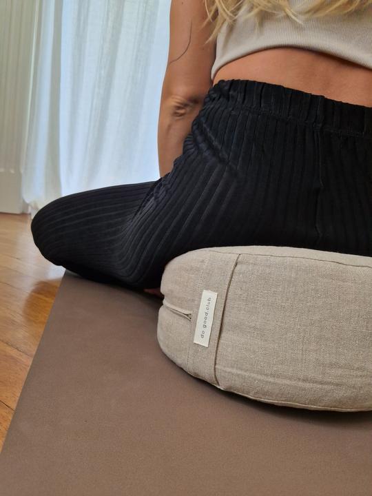 Immagine prodotto Do good club Meditation Cushion Linen Round (15 cm)