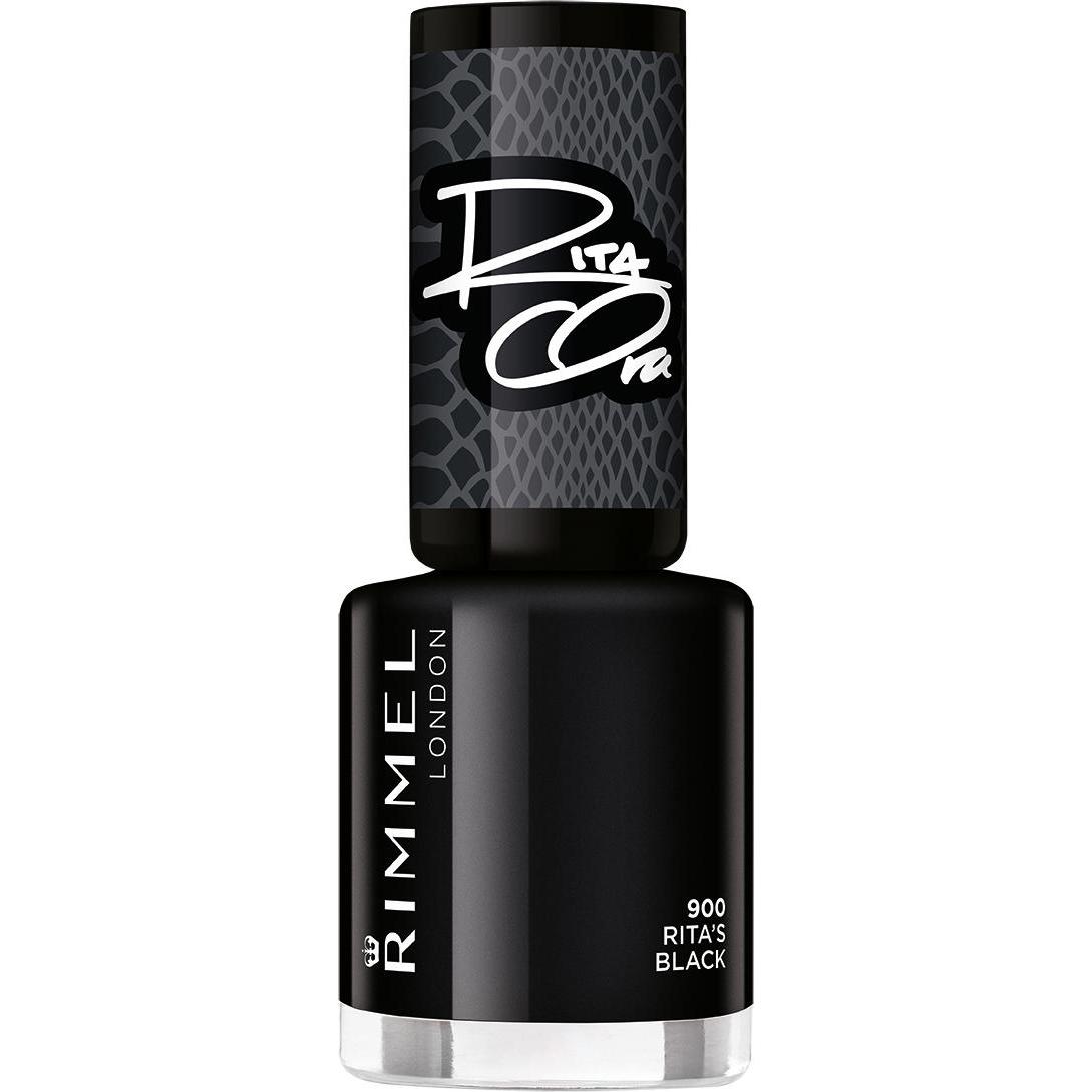 Rimmel London, Nagellack, 60 Seconds Super Shine (900, Farblack)