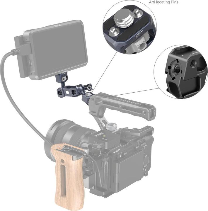 Produktbild SmallRig Magic Arm with Dual Ball Heads (1/4”-20 + ARRI)