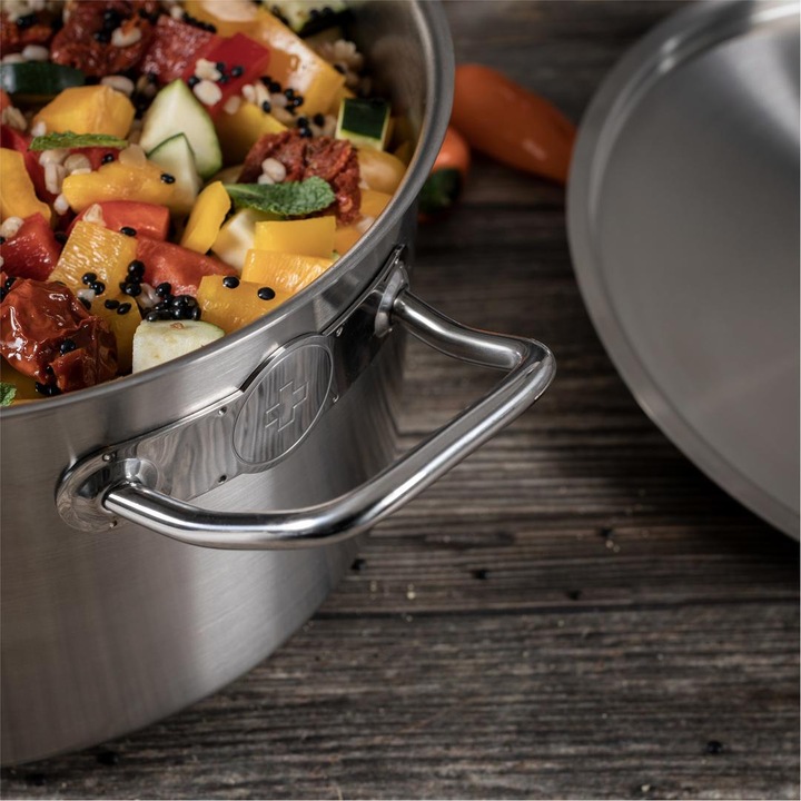 Image du produit Kuhn Rikon Montreux (22 cm, Casserole, Acier inoxydable)