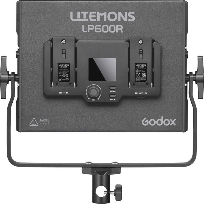 Image du produit Godox LP600R K2 Black Litemons RGB LED Light Panel 2 light kit (éclairage de studio, Lumière vidéo)