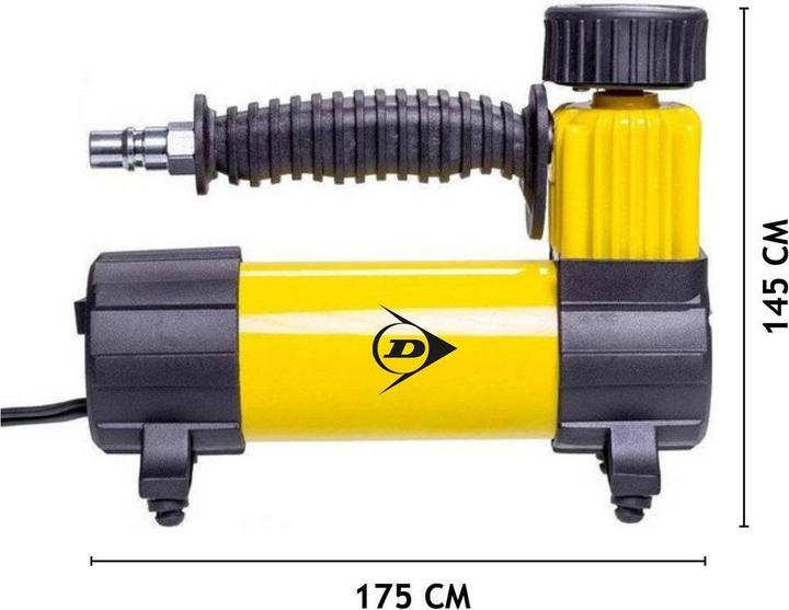 Immagine prodotto Dunlop Mini compressore (7 bar, 25 l)