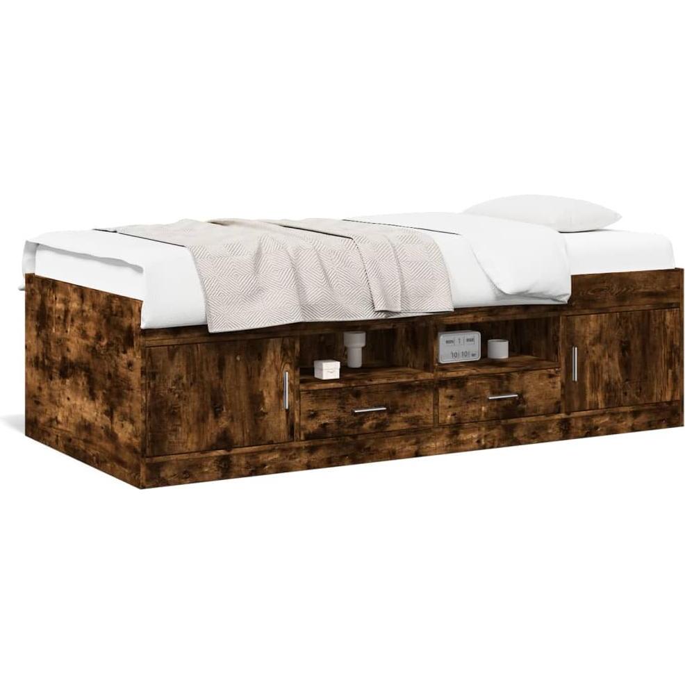 Thumbnail - VidaXL, Bett, Tagesbett mit Schubladen (75 x 190 cm)