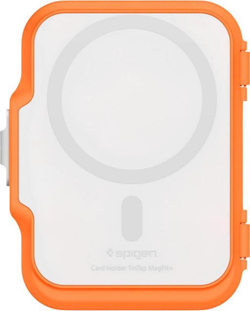 Image du produit Spigen Portefeuille magnétique TinTap MagFit+, orange AFA11380