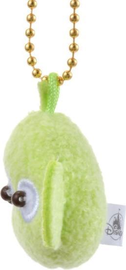 Actual product image Disney Little Green Men/Alien plush keyring pendant