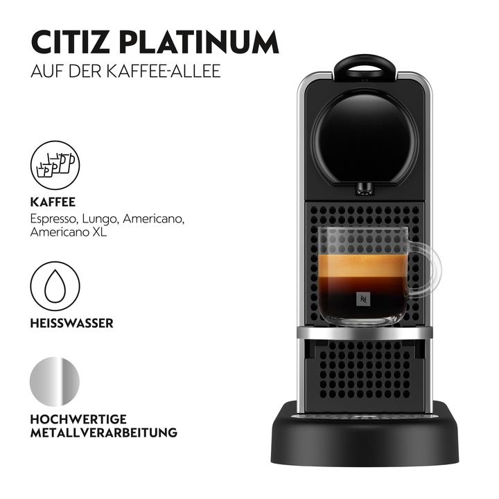 Produktbild Krups Nespresso CitiZ Platinum (NESPRESSO Original)