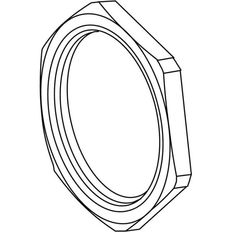 Thumbnail - Lemvigh-Müller, Muttern + Unterlegscheiben, Møtrik PG42 messing