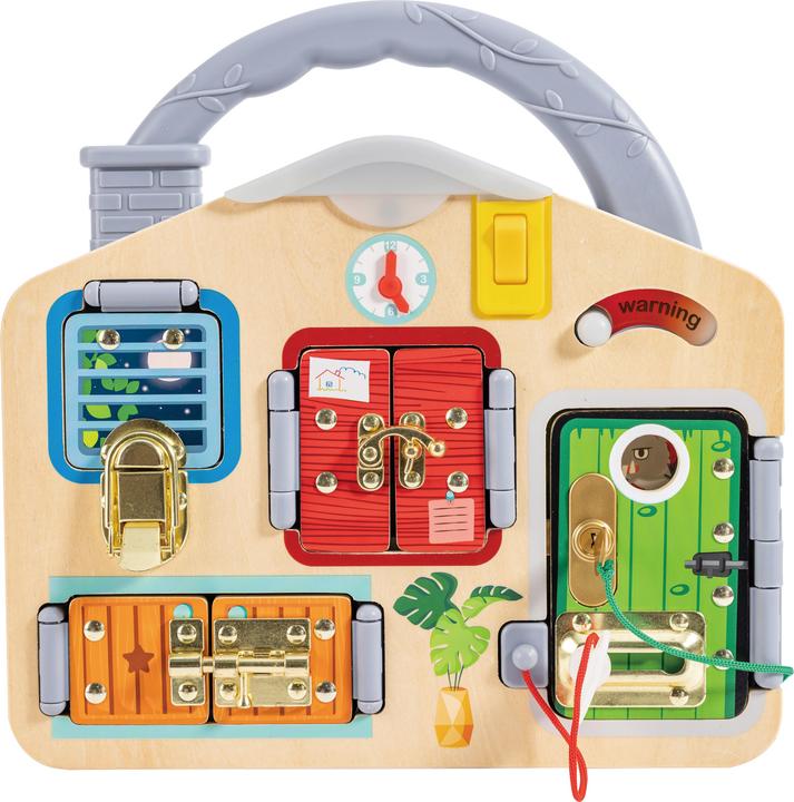 Actual product image Hape Game board lock & key