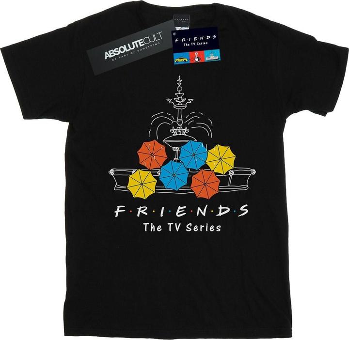 Produktbild Friends Fountain And Umbrellas TShirt Mädchen (128)
