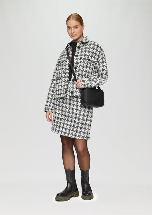 Produktbild S.Oliver Indoor-Jacke Gemusterte Bouclé-Jacke (38)