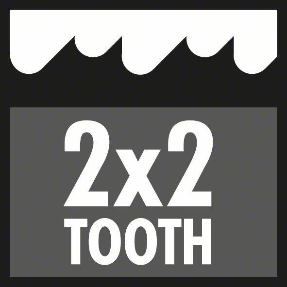 Actual product image Bosch Professional Zubehör Sabre saw blade S 1120 CF Heavy for Metal, pack of 25