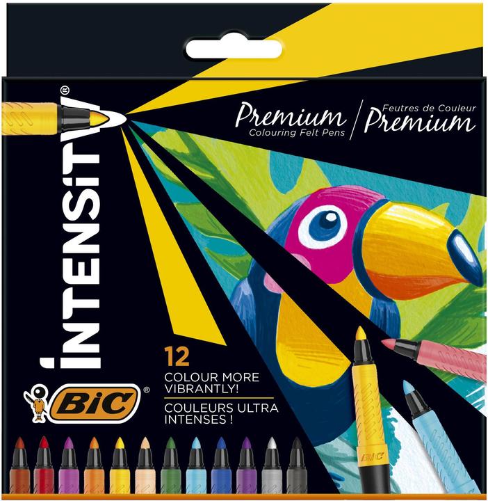 Produktbild Bic Fineliner Intensity 0.7mm (12x)