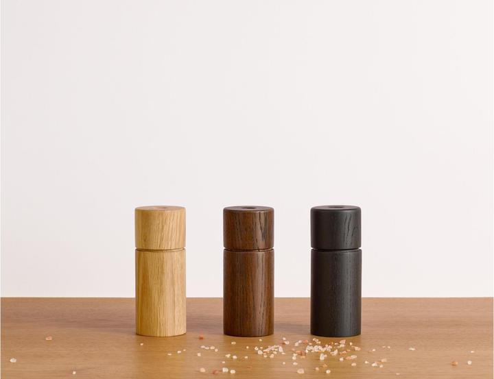 Actual product image Crush Grind Gewürzmühle Bergen Eiche 12 cm, Hellbraun (Various spices)