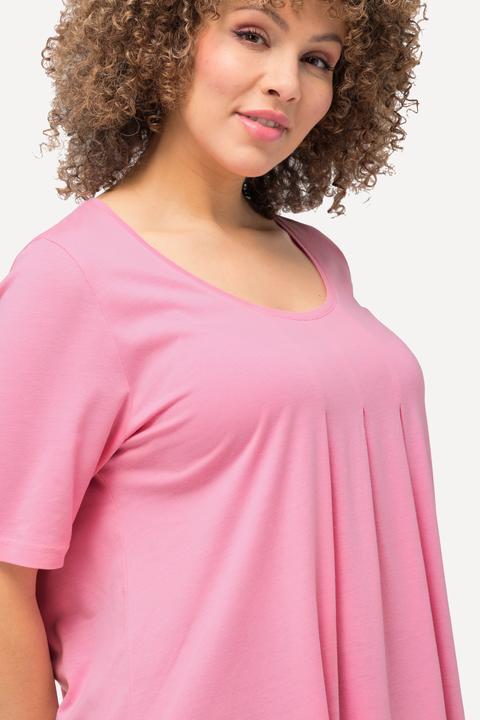 Actual product image Ulla Popken Essential Front Pleat Tee (42, 44)