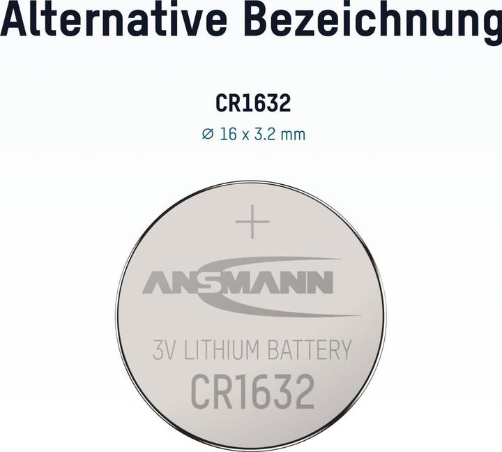 Produktbild Ansmann CR 1632 (1 Stk., CR1632, 120 mAh)