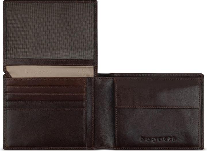 Actual product image Bugatti Neaples Geldbörse RFID Schutz Leder 12 cm
