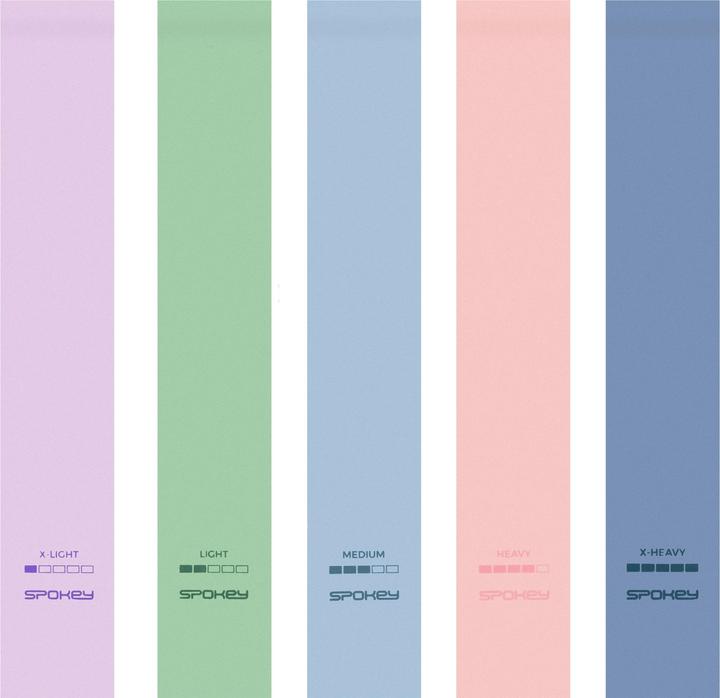 Immagine prodotto Spokey Artio Fitnessbänder-Set (0.60 m)