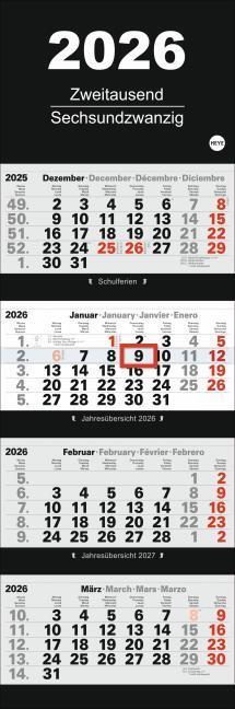 Produktbild 4-Monatsplaner 2026 (Deutsch)
