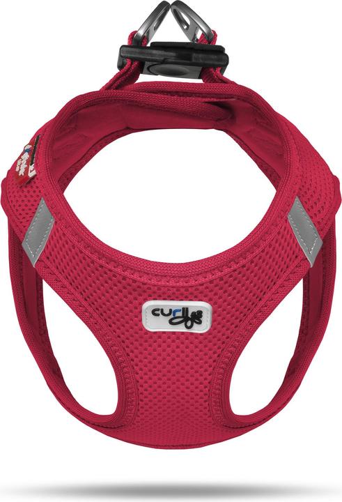 Produktbild Curli Geschirr Vest Air-Mesh 2XS, Rot (XXS, Hund, Allgemein)