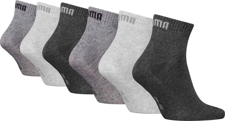 Produktbild Puma Socken Sportlich Stretch Quarter Plain ECOM 6P (6er Pack, 43 - 46)