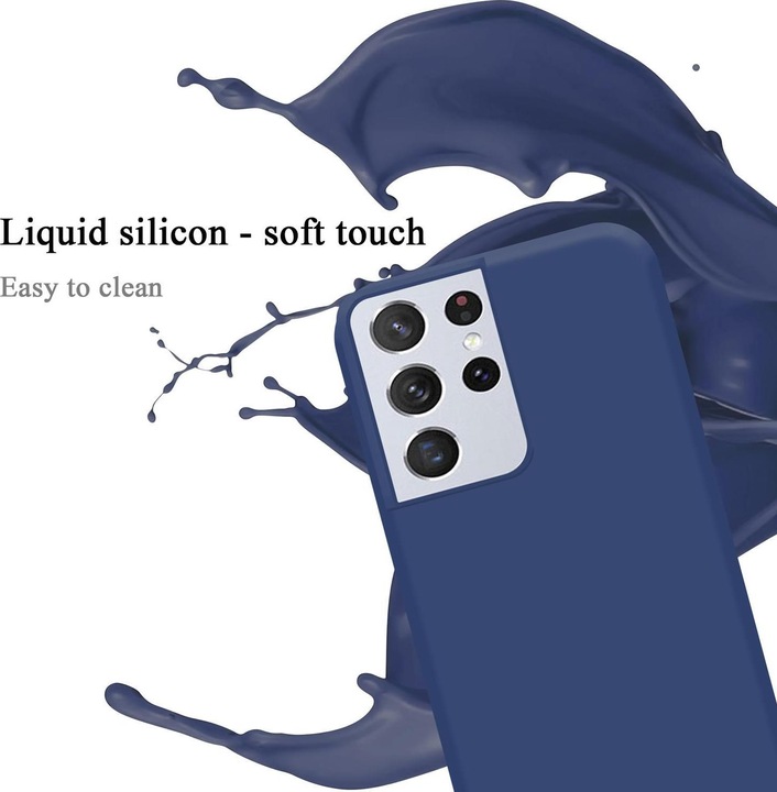 Produktbild Cadorabo TPU Liquid Silicone Case Cover (Samsung Galaxy S21 Ultra)