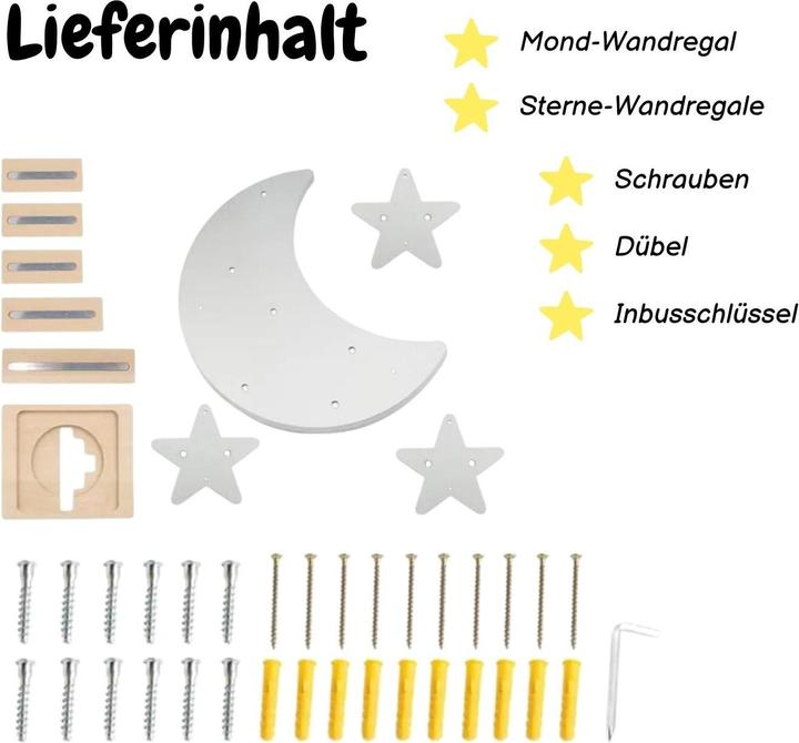 Produktbild Hermex Mond & Sterne