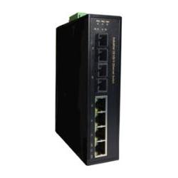Barox PC-IA500 (5 Ports), Netzwerk Switch, Schwarz