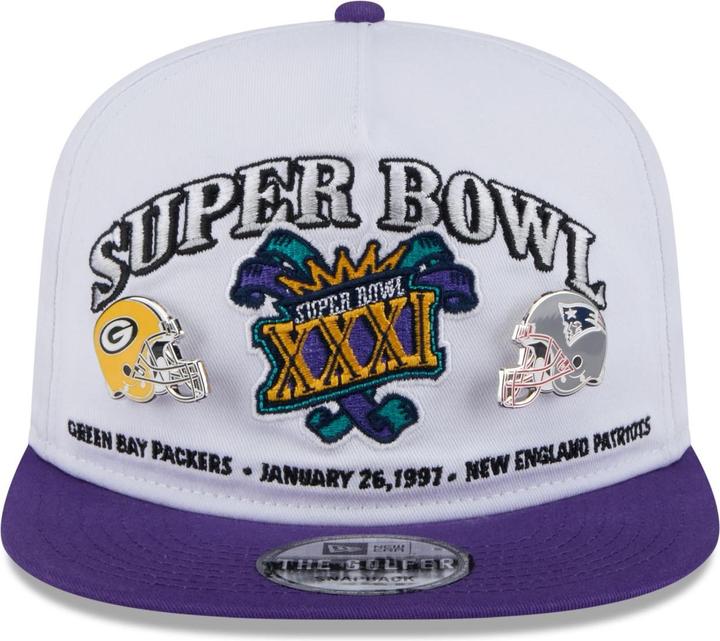 Actual product image New Era Golfer Cap - Super Bowl Xxxi Pin Packers Patriots (One size)