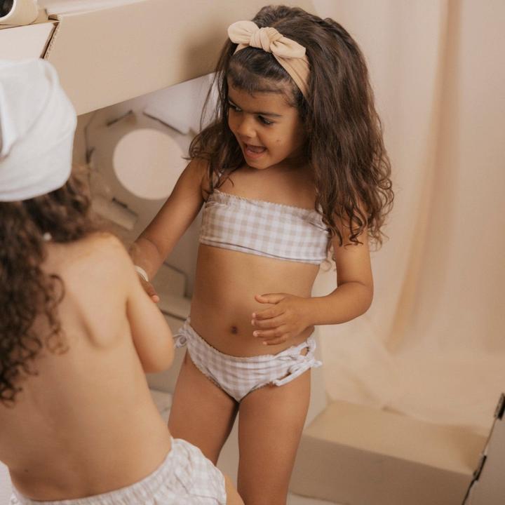 Immagine prodotto Mrs. Ertha 2er-Pack Twiny-Stirnbänder – Blumenstrauss-Silhouette