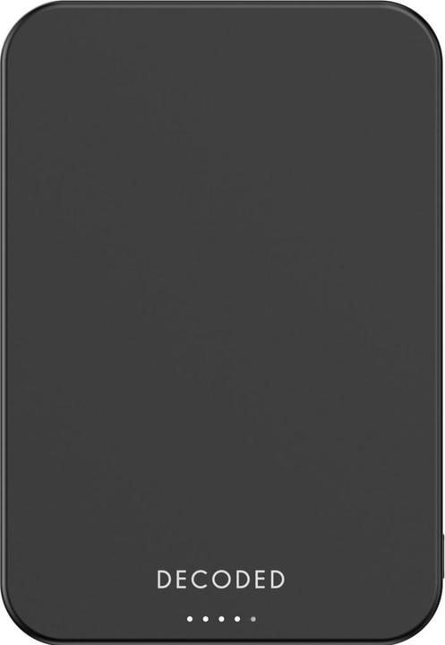 Produktbild Decoded Ultra Slim Qi2 Powerbank 5000 mAh - Black (15 W)