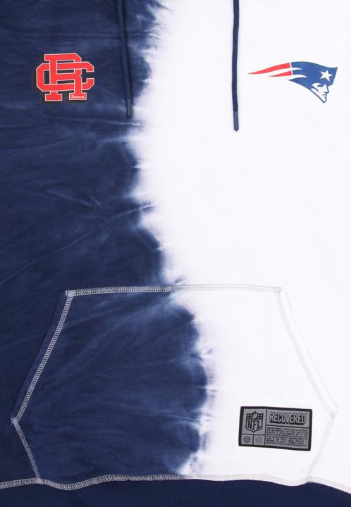 Immagine prodotto Recovered Felpa con cappuccio in pile Re:covered - INK DYE New England Patriots - 3XL (3XL)