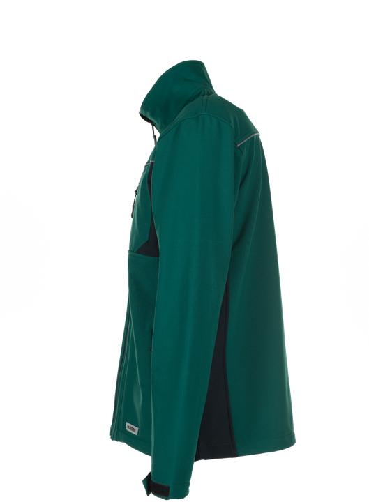 Produktbild Planam Softshelljacke grün/schwarz/rot L XL (L, XL)