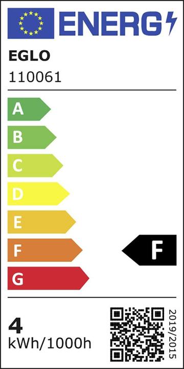 Energie-Label EGLO Leuchtmittel (E14, 4 W, 350 lm, 1 x, F)