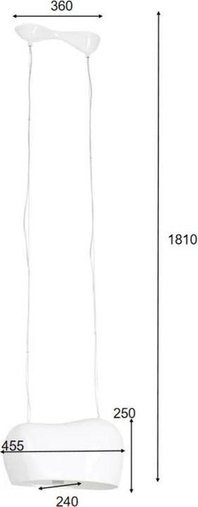 Produktbild Kare Design Hängeleuchte Cloud Beam Double Weiss 50cm