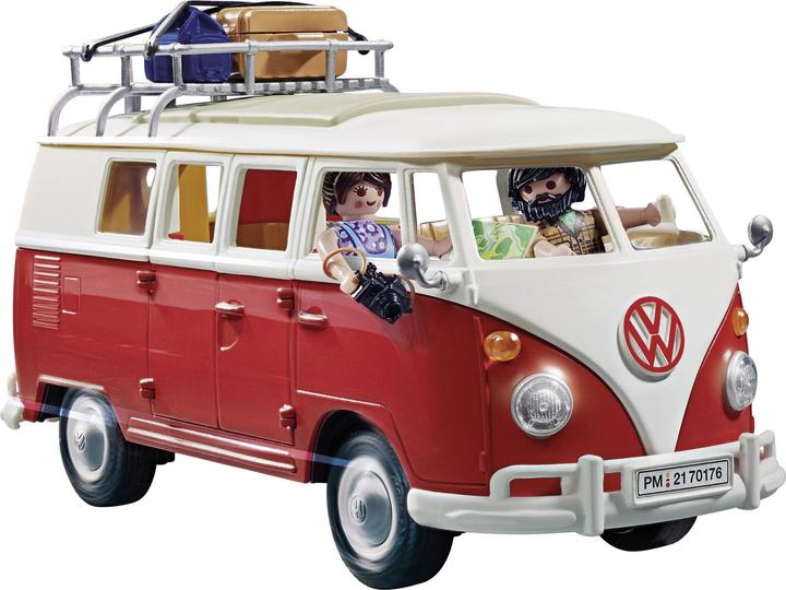Image du produit Playmobil Volkswagen T1 Camping Bus (70176, Voiture populaire Playmobil)
