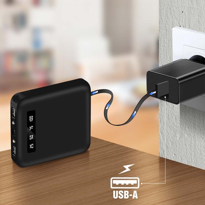 Produktbild Akashi Powerbank mit Kabel (10000 mAh)