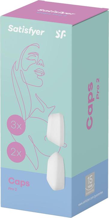 Actual product image Satisfyer Per 2 replacement attachments