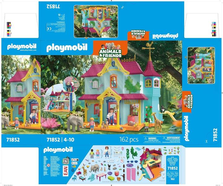Actual product image Playmobil Colourful animal villa