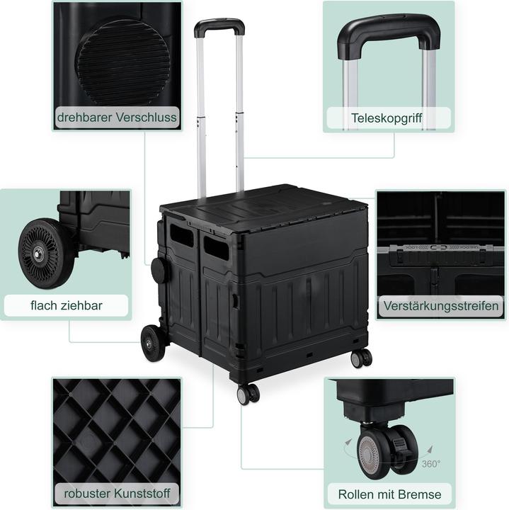 Immagine prodotto Relaxdays Carrello spesa
