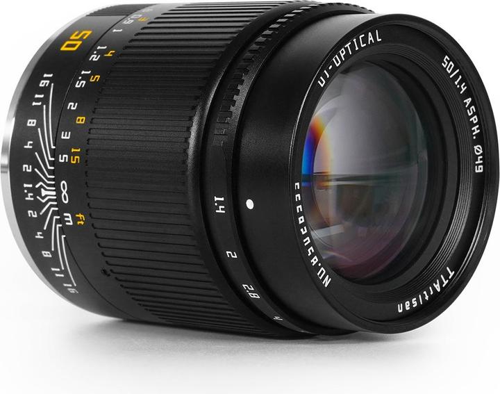 Immagine prodotto TTArtisan 50 mm F1.4 L-Mount (L-mount, Full-frame)