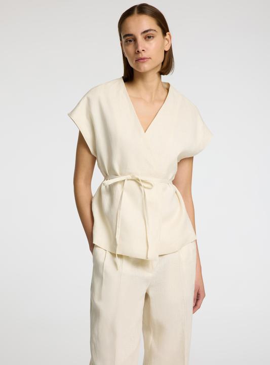 Actual product image Selected Femme 100% Leinen Tanktop (36)