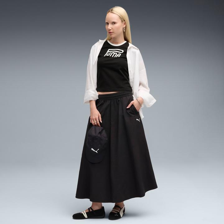 Actual product image Puma T7 Woven Midi Skirt (XS)