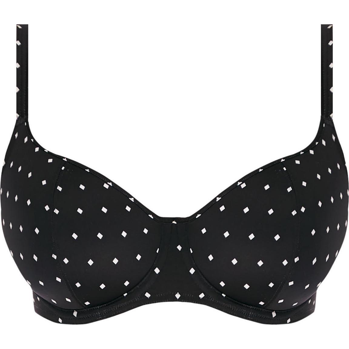 Freya, Damen, Bikini, bikinioberteil für damen jewel cove, Schwarz, (100 K)