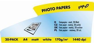 Actual product image Logo Photo paper for A4 printer (16668) (170 g/m², A4, 20 pcs.)