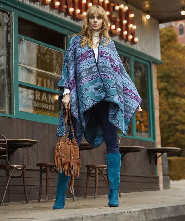 Produktbild Joe Browns Aztec Print Open Front Wrap (One Size)