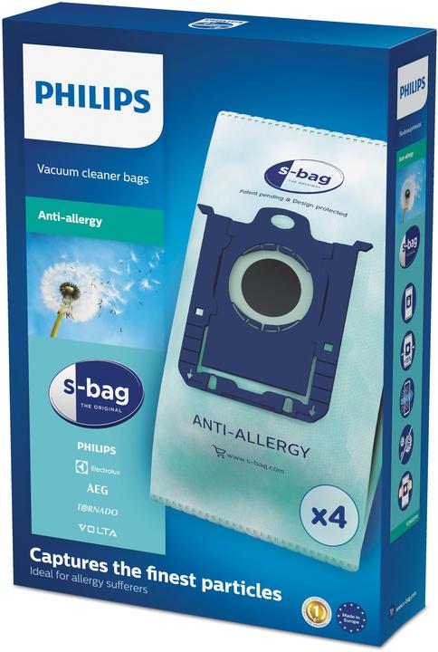 Philips s-bag Anti-allergy FC8022/04 (4 x)