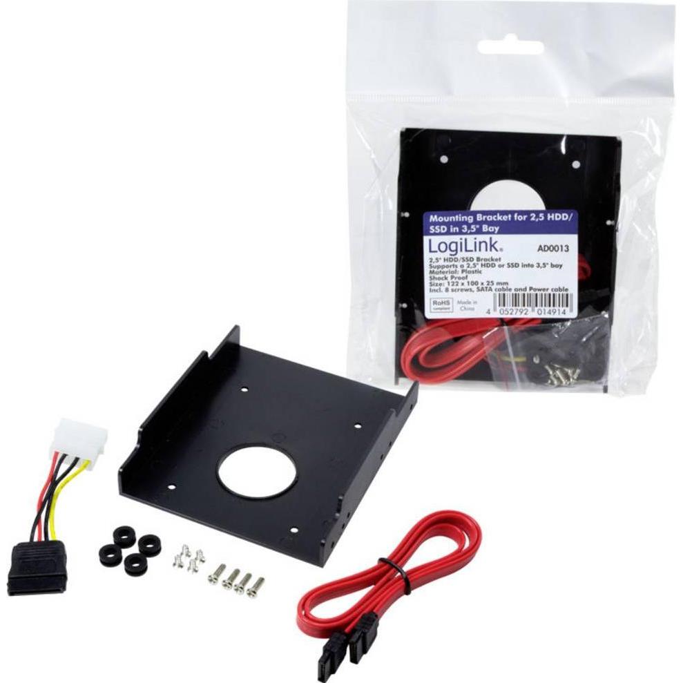 LogiLink AD0013, SSD + Festplatte Zubehör