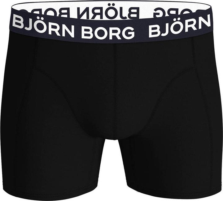 Actual product image Björn Borg Boxershort Casual Figurbetont Cotton Stretch Trunks Big Logo 5P (L, 5-pack)