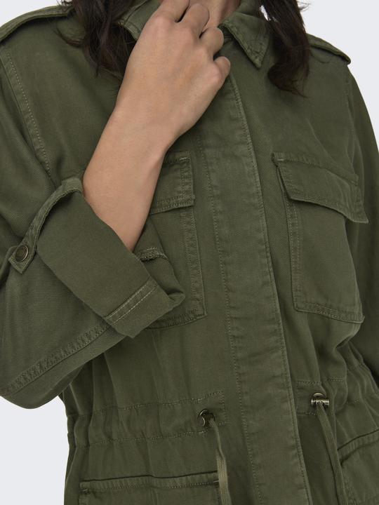 Actual product image Only Fly-away collar sleeves with turn-up jacket jacket (M)